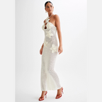 Kristan | Fashion-forward Women's Crochet Maxi Dress