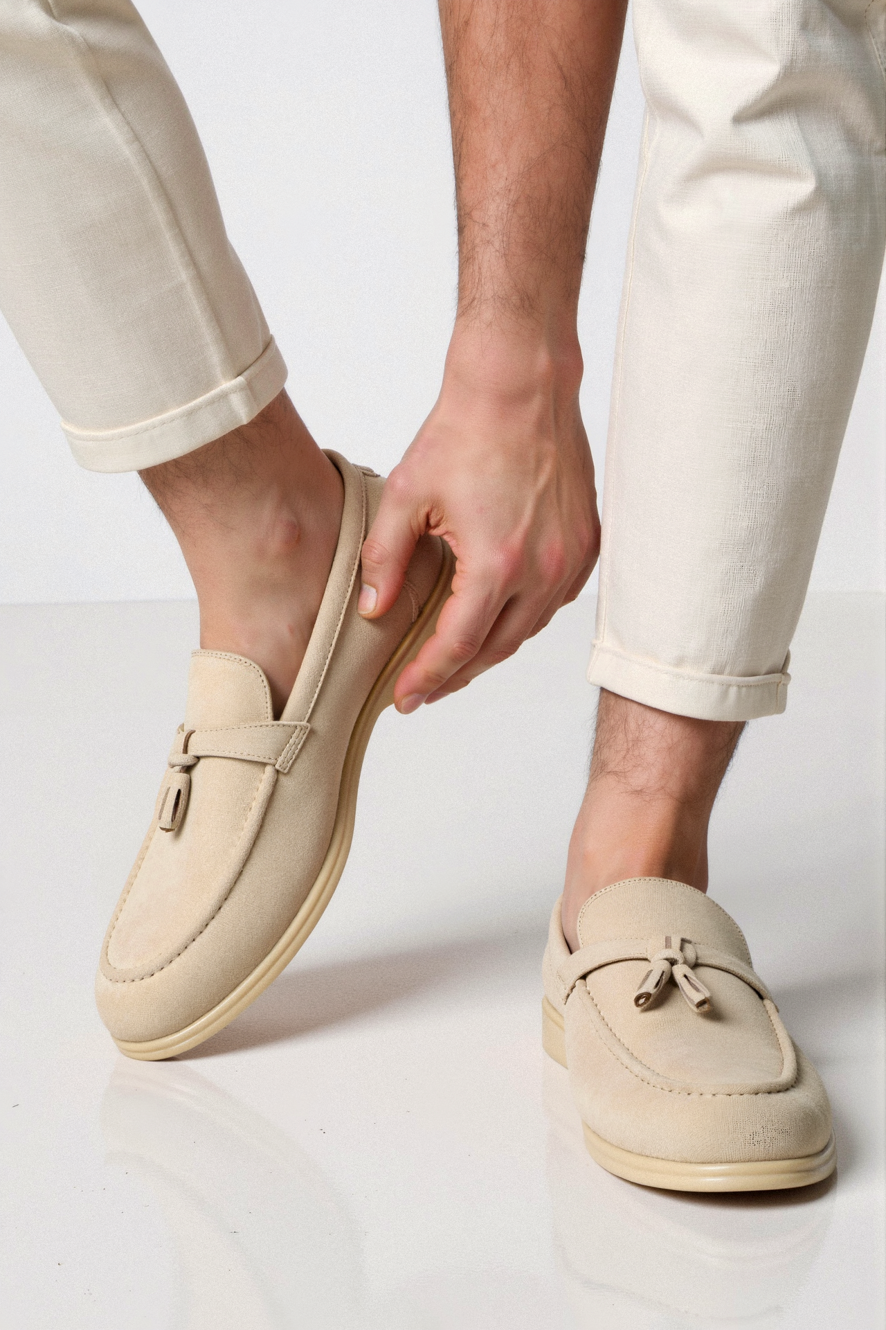 Antwan | Men's Loafers with Tassel Detail