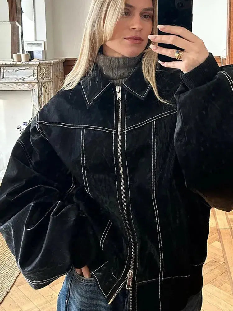 Amethyst | Women Bomber Jacket