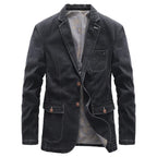 Ellis | Men's Tailored Denim Blazer for Smart Casual Style