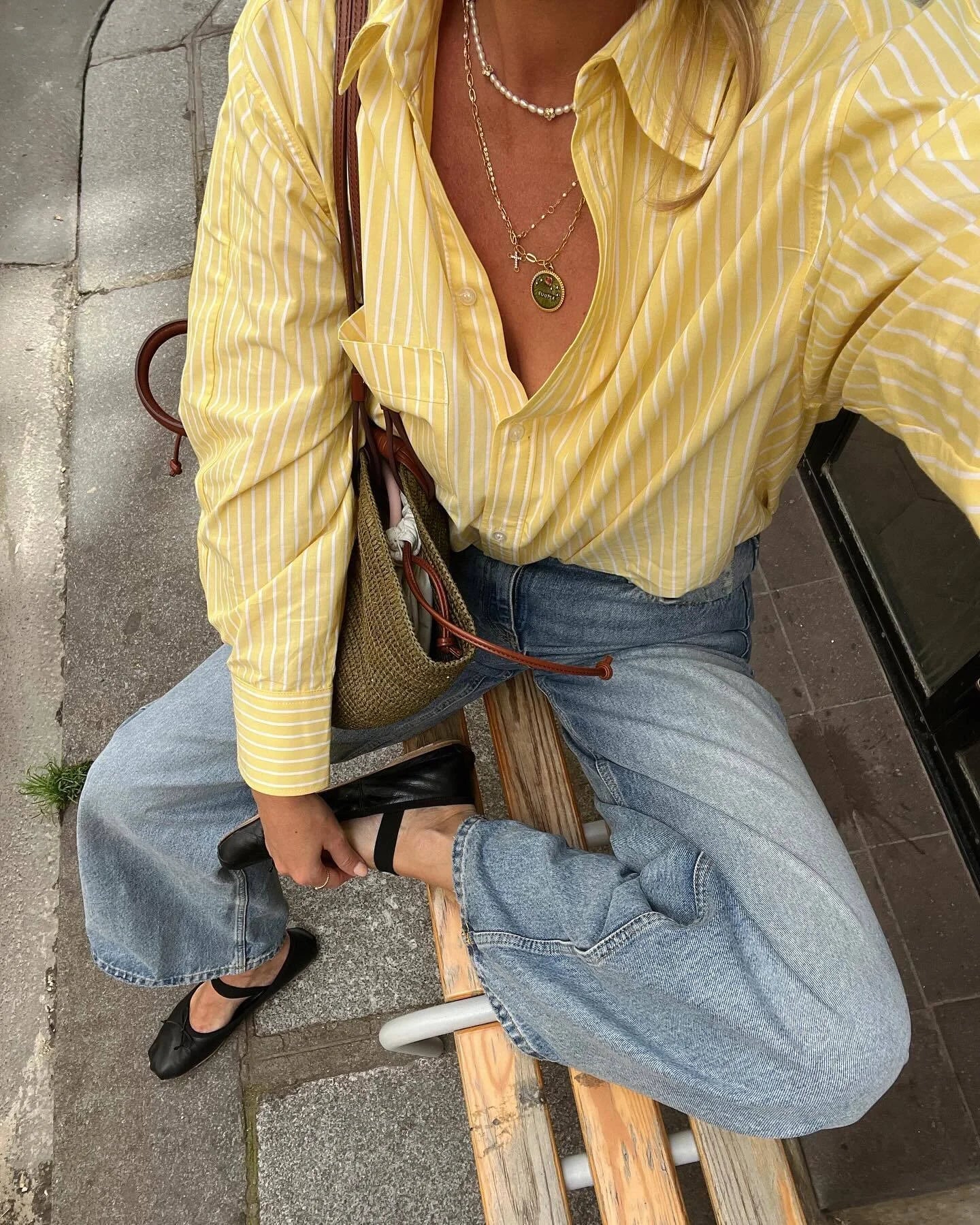 Karsyn Striped Button-Down Shirt | Effortless Women's Style