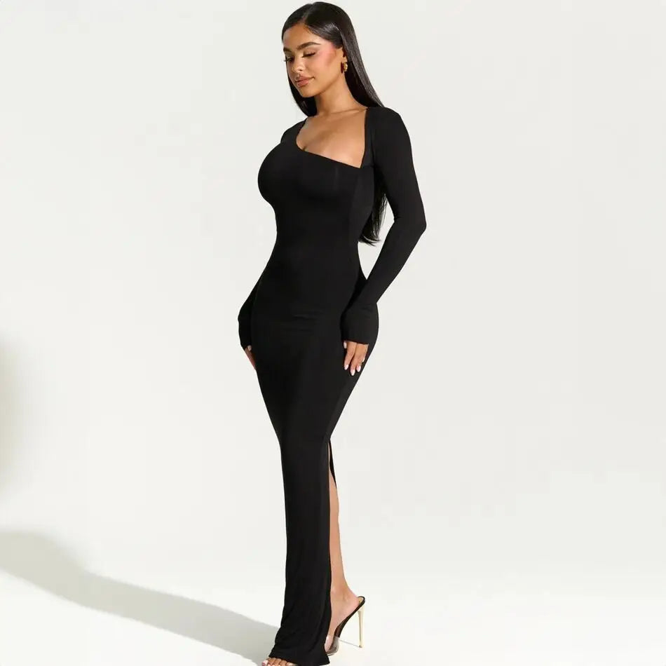 Shaquana Asymmetrical One-Shoulder Maxi Dress for Women