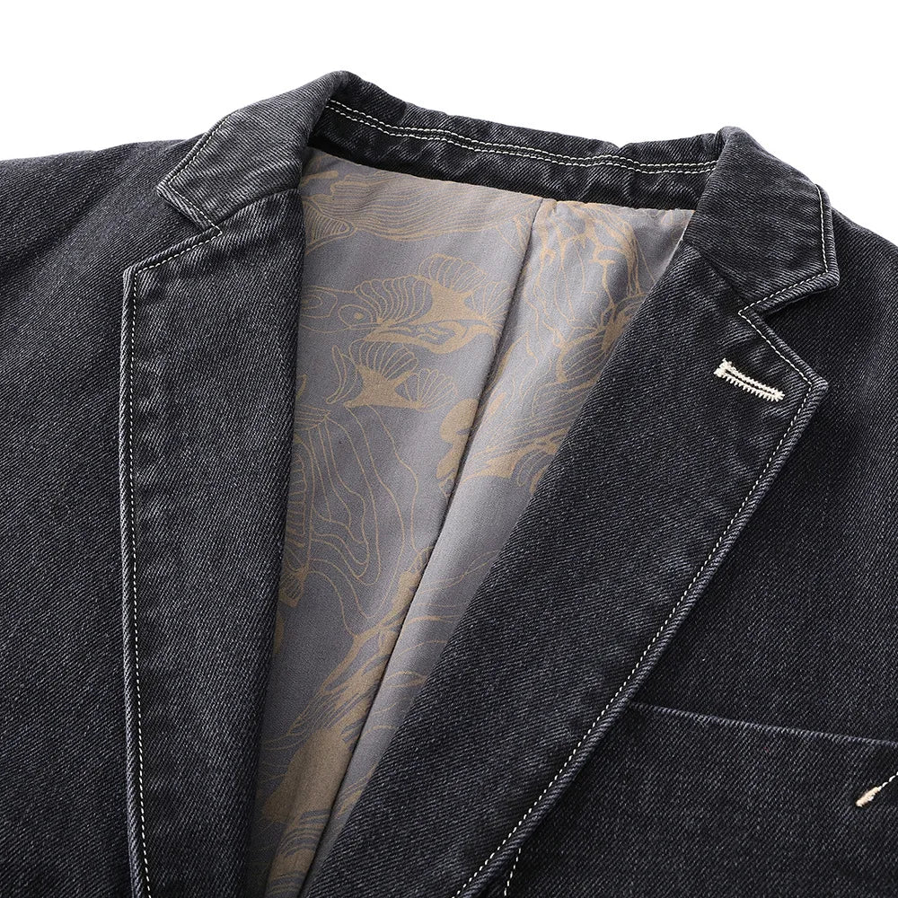 Ellis | Men's Tailored Denim Blazer for Smart Casual Style