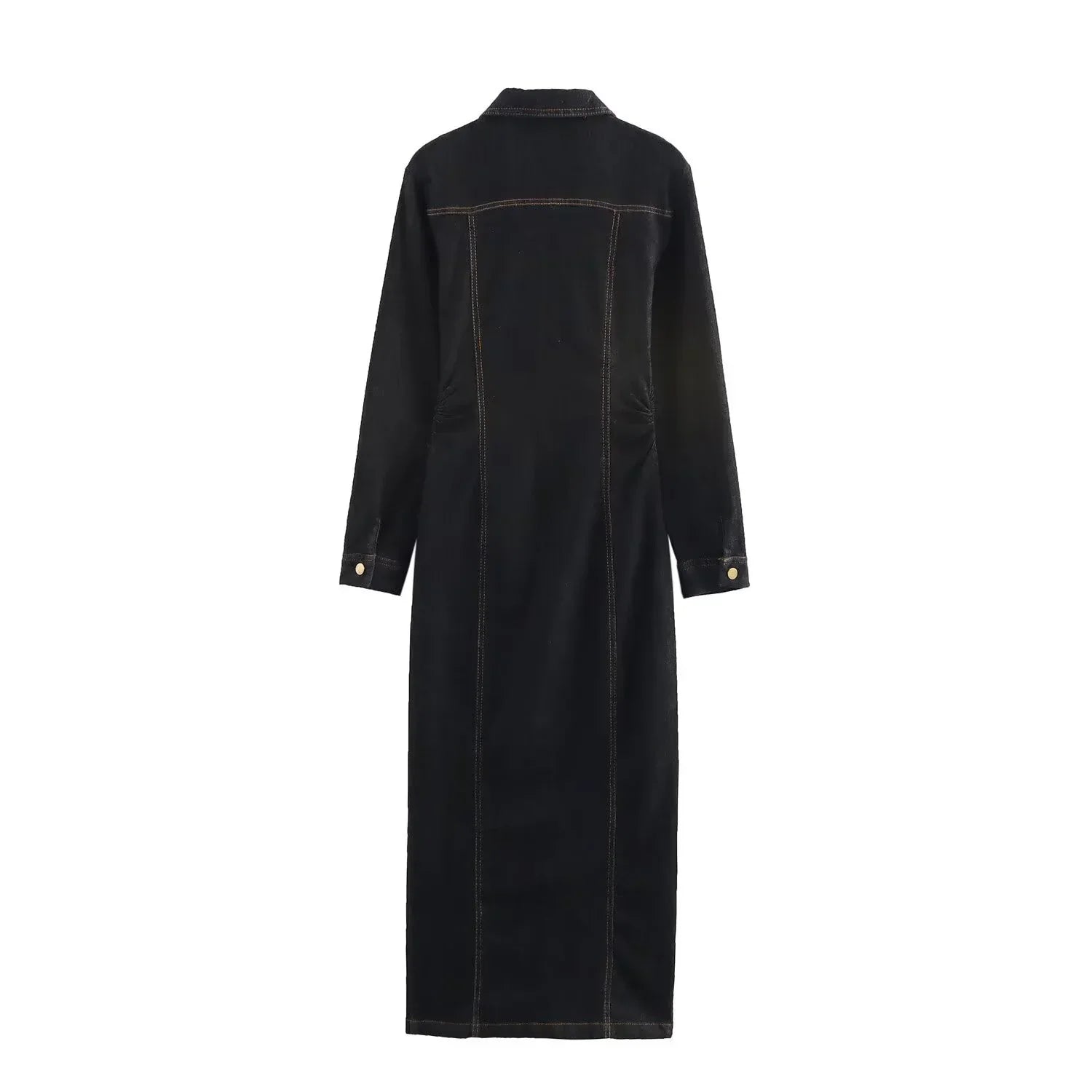 Blaire Button-Down Denim Dress for Women