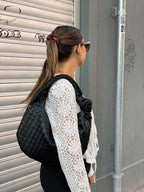 Tegan Woven Leather Handbag | Chic Everyday Style for Women