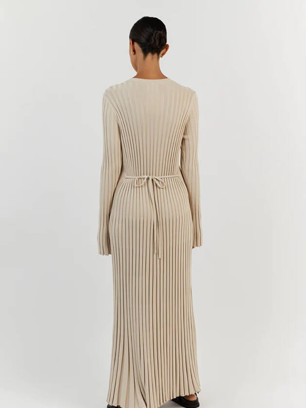Jaylen | Women's Ribbed Knit Maxi Dress