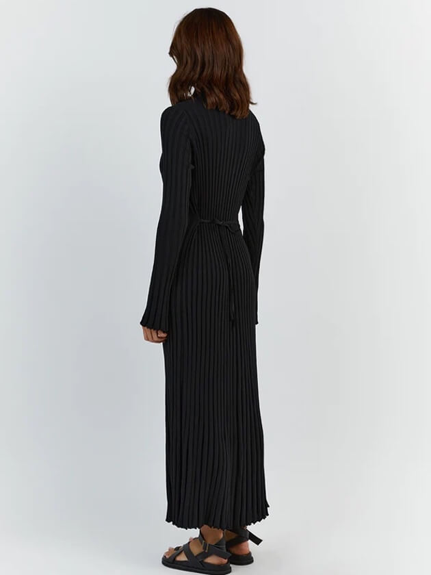 Jaylen | Women's Ribbed Knit Maxi Dress