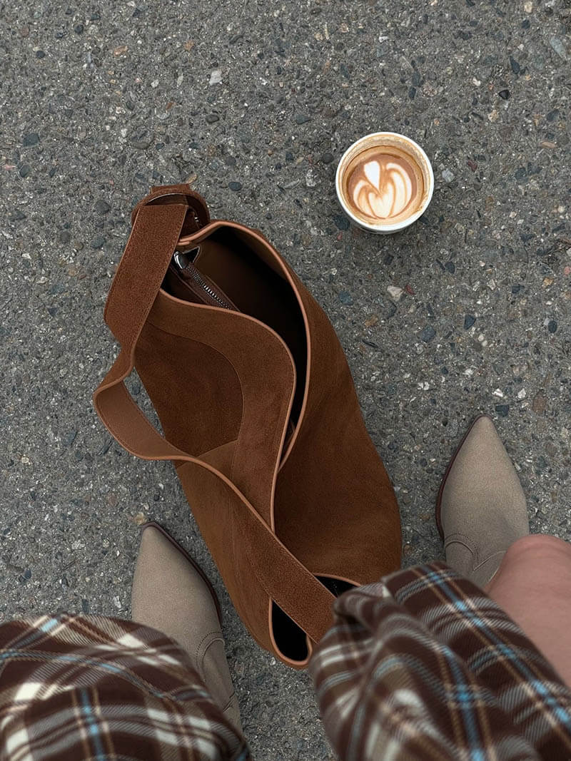 Kailey | Women's Suede Shoulder Bag