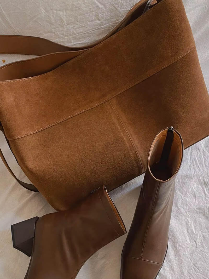 Kailey | Women's Suede Shoulder Bag