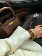 Capri | Elegant Women's Leather Tote Bag for Everyday Chic