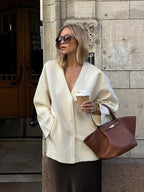 Capri | Elegant Women's Leather Tote Bag for Everyday Chic