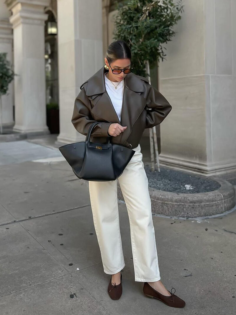 Capri | Elegant Women's Leather Tote Bag for Everyday Chic