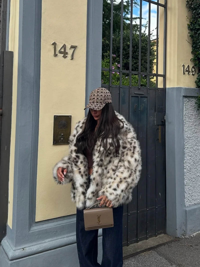 Monet | Fashion-conscious individuals Faux Fur Jacket