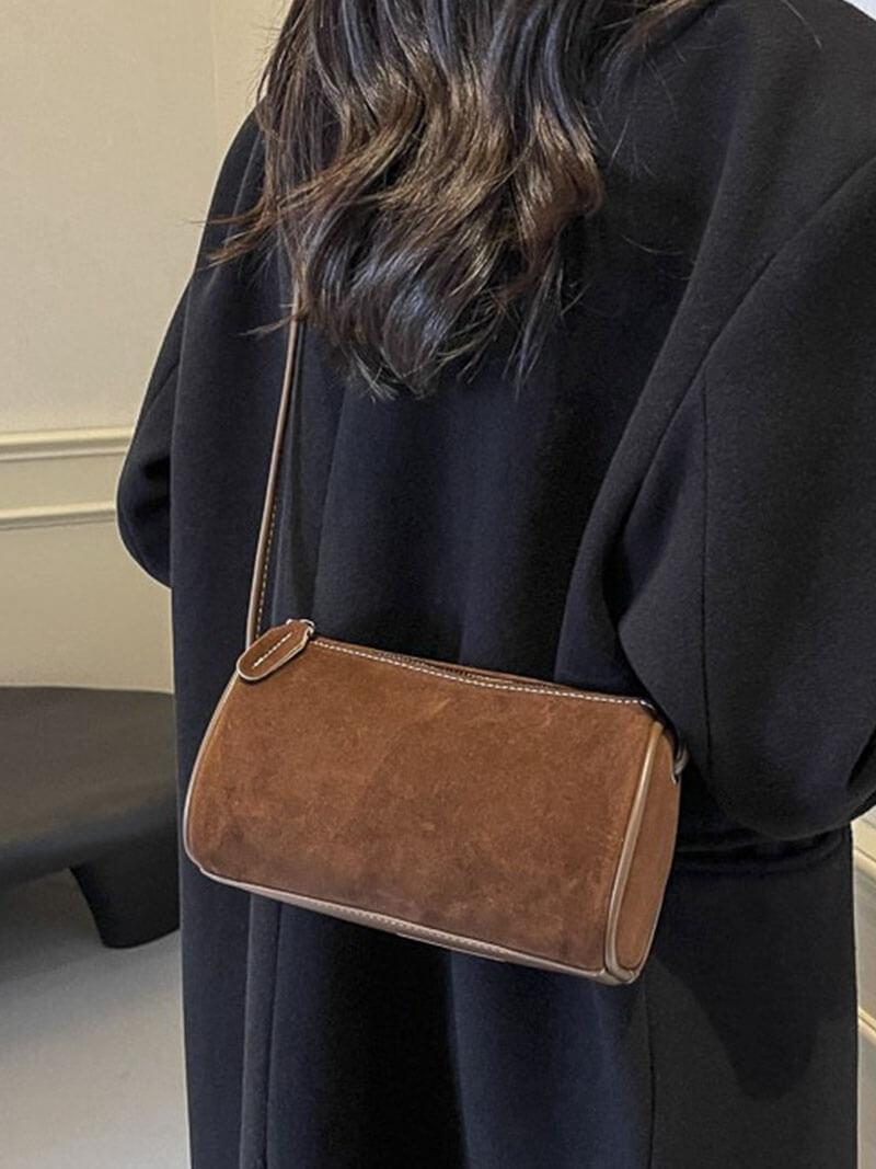 Lennox | Elegant Suede Women's Shoulder Bag