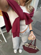 Merritt | Modern Classic Women's Leather Tote Bag