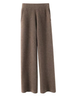 Allegra Wide-Leg Knit Pants | Effortless Style for Women