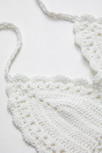 Natosha | Women's Bohemian Crochet Halter Top