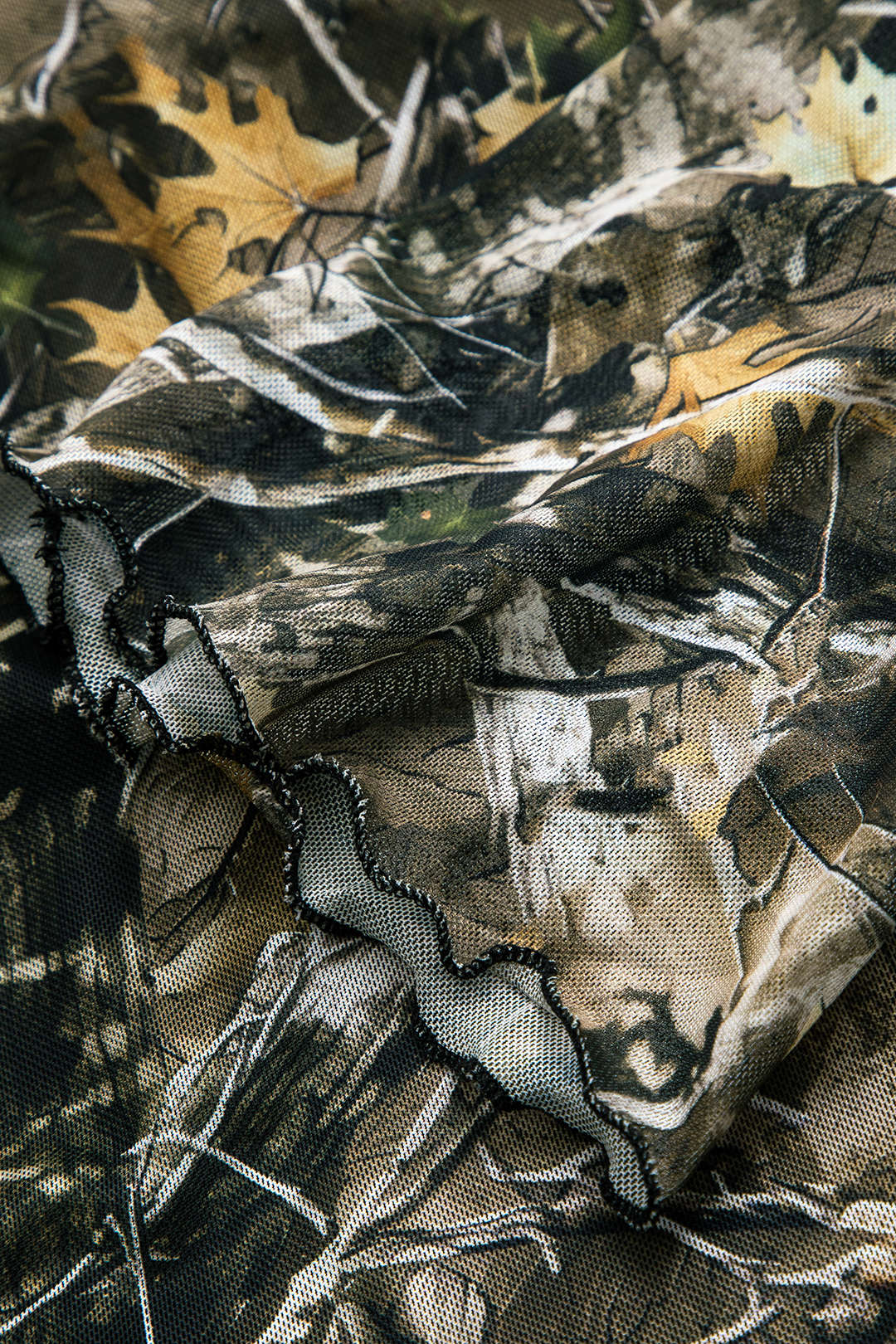 Anai | Women's Fashion-Forward Camouflage Off-Shoulder Top