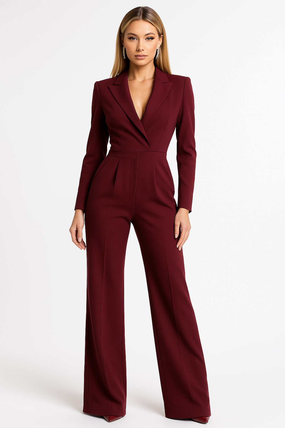 Harper | Elegant Women's Blazer-Style Jumpsuit