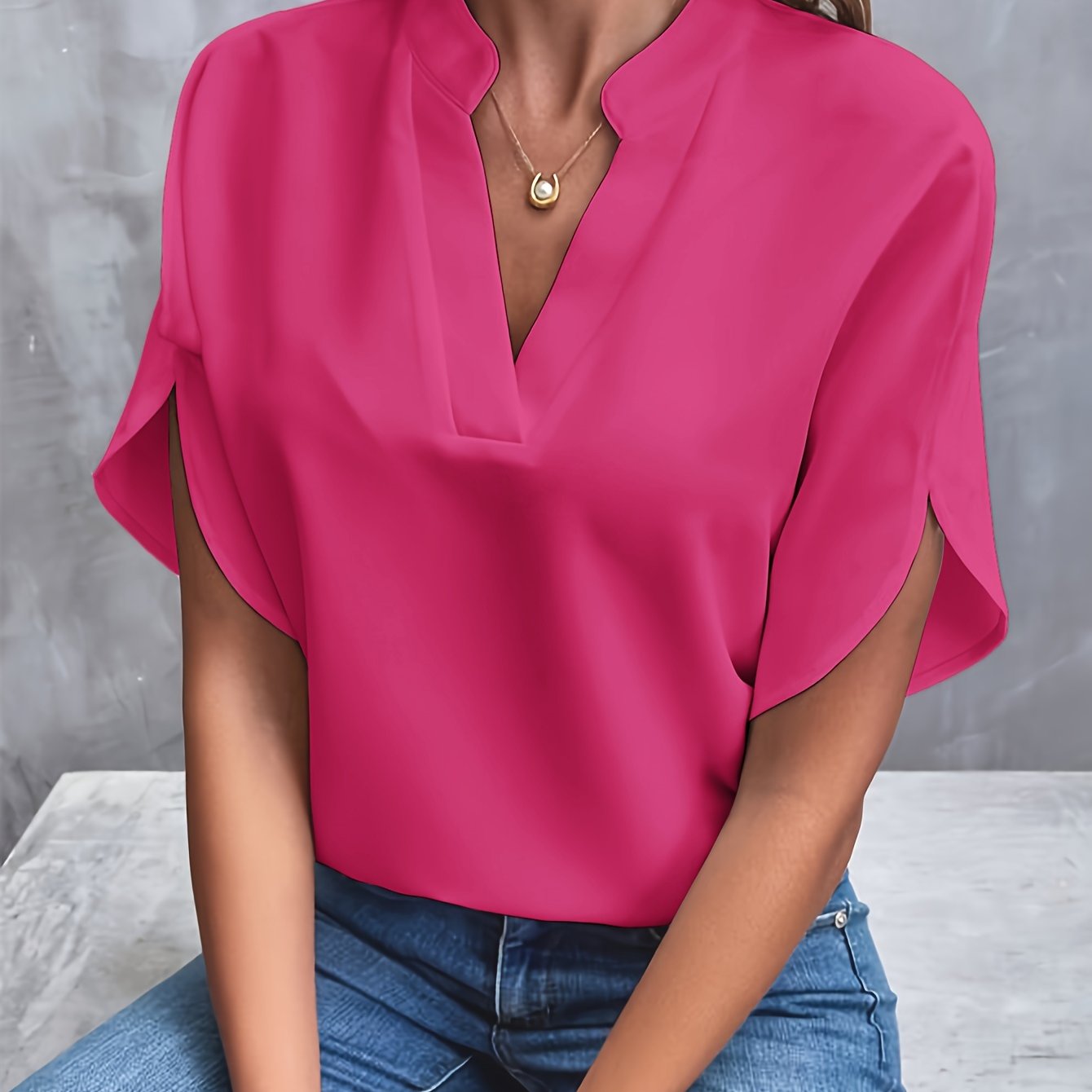 Harper V-Neck | Women's Elegant Blouse