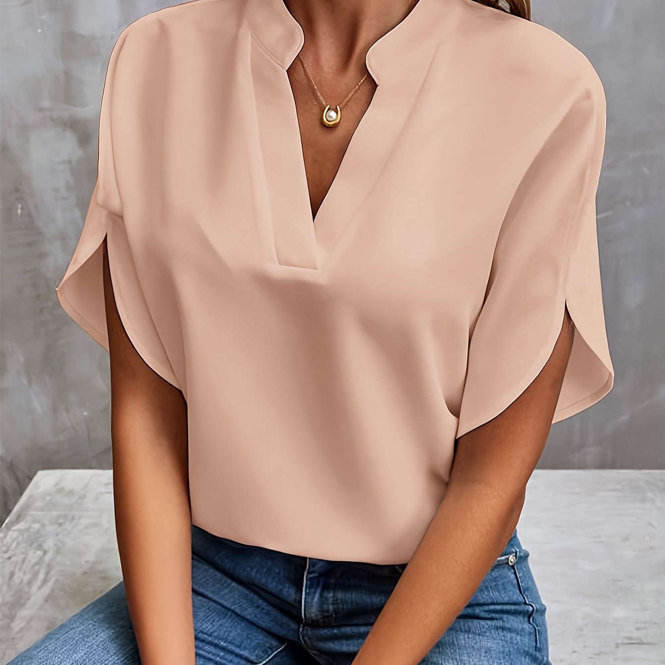 Harper V-Neck | Women's Elegant Blouse