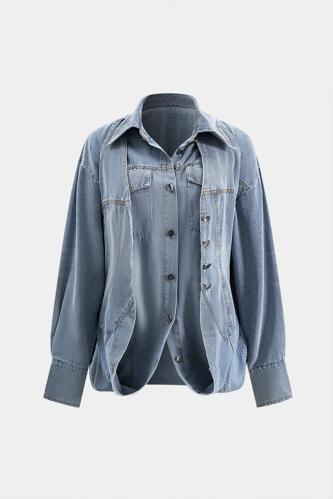 Lawanna | Women's Denim Shirt Jacket