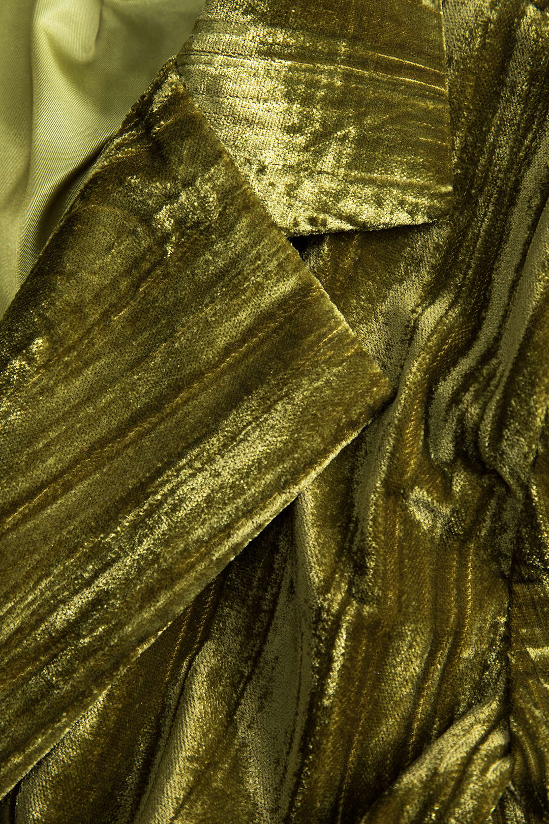 Teegan | Women's Crushed Velvet Tie-Waist Blazer