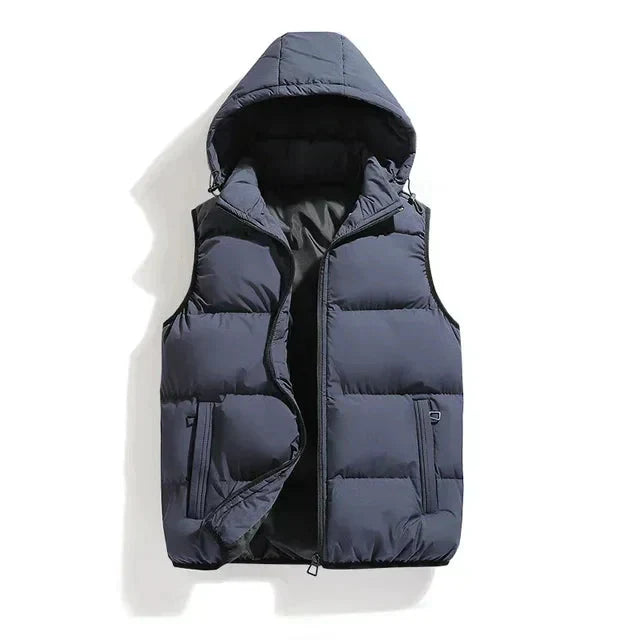 Hawthorne | Men's Detachable Hood Puffer Vest