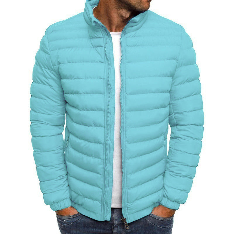 Coleton | Lightweight Men's Horizontal Quilted Puffer Jacket
