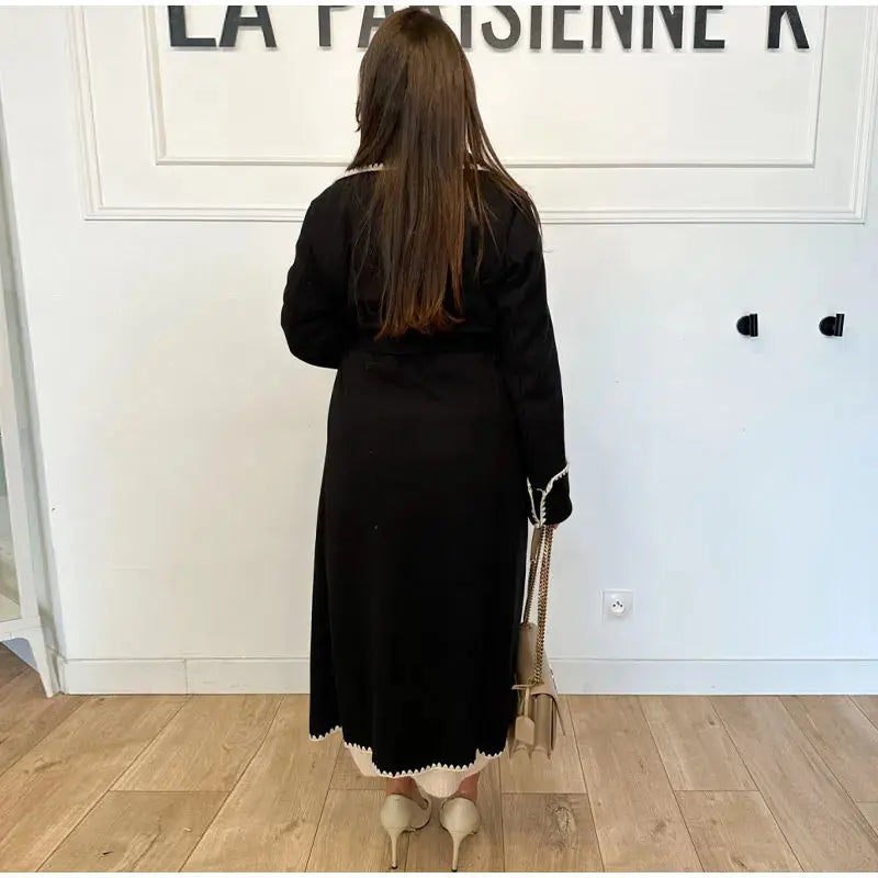 Debra | Elegant Women's Wool Blend Trench Coat