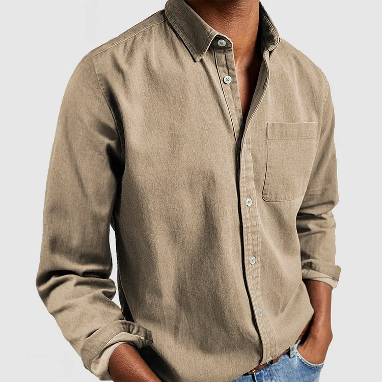 Kipton Washed Cotton | Men's Shirt