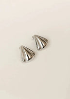 Kinsley | Elegant Sculpted Shell-Like Earrings for Women
