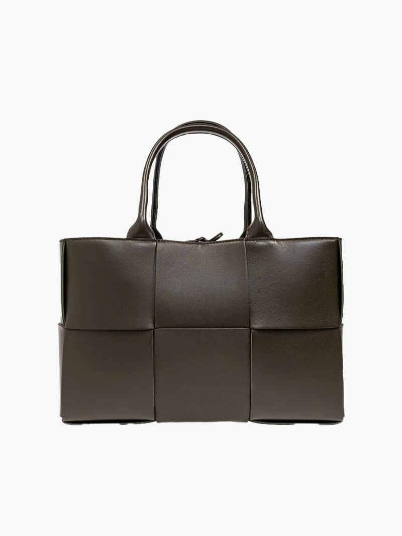 Charlsie | Elegant Woven Leather Women's Tote Bag