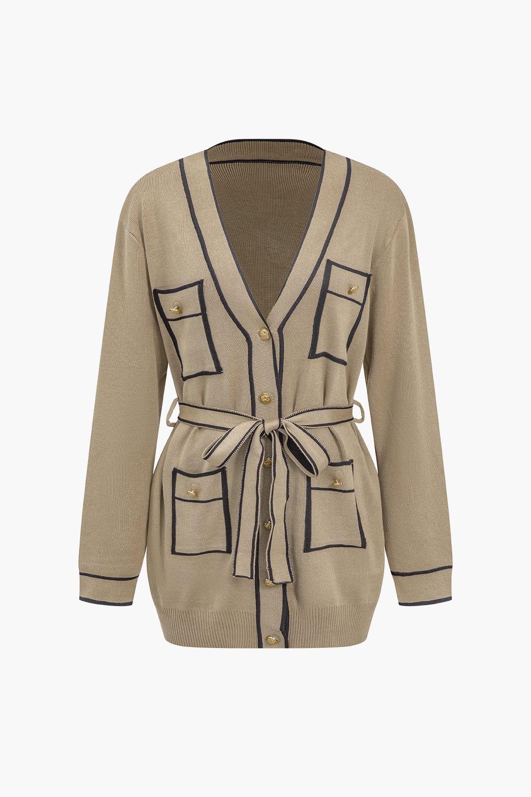 Kendra Elegant Belted Knit Set | Women's Two-Piece Outfit