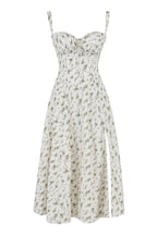 Jules | Romantic Floral Midi Dress for Women