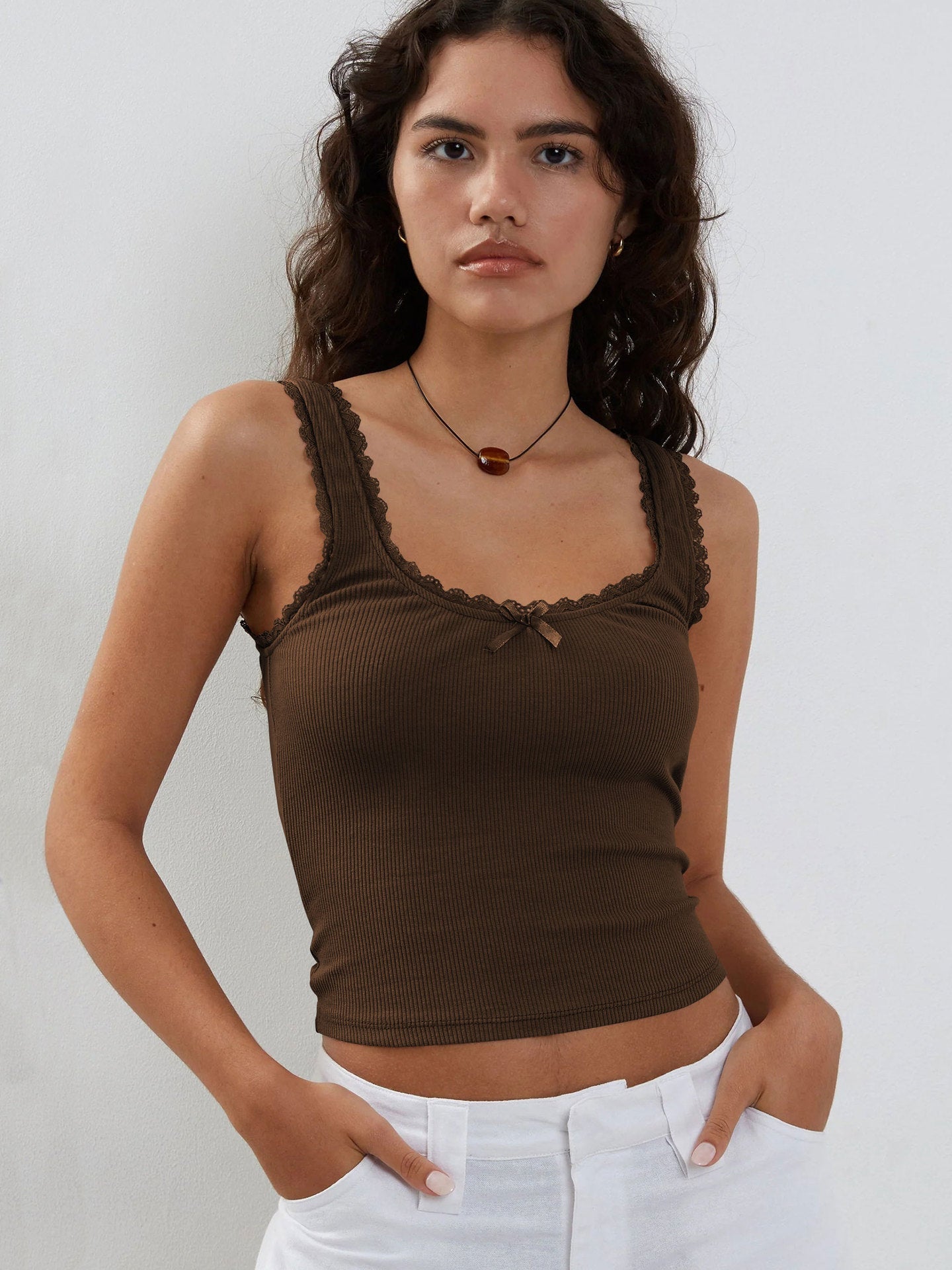 Glendora | Chic Ribbed Knit Tank Top for Women
