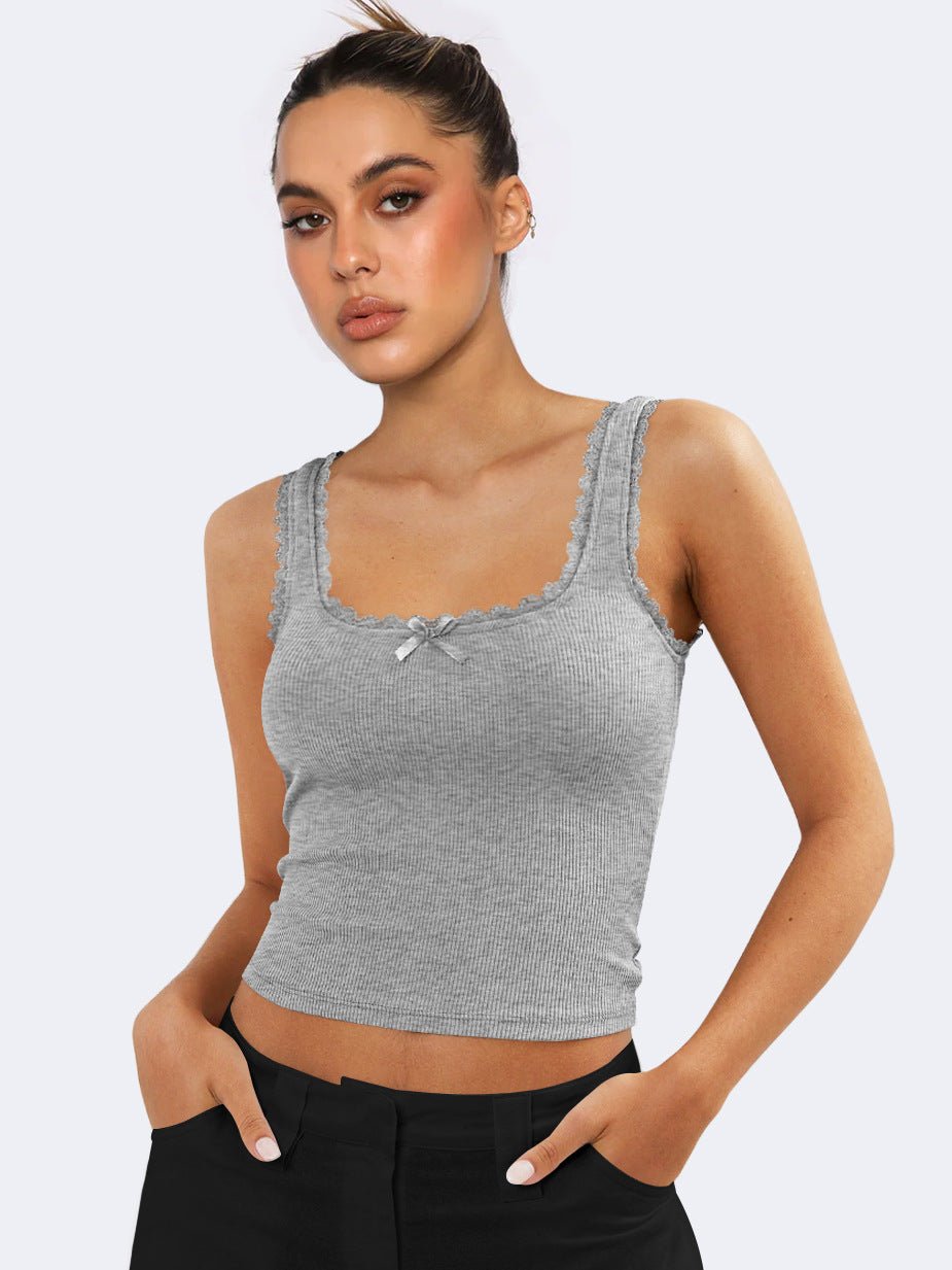Glendora | Chic Ribbed Knit Tank Top for Women