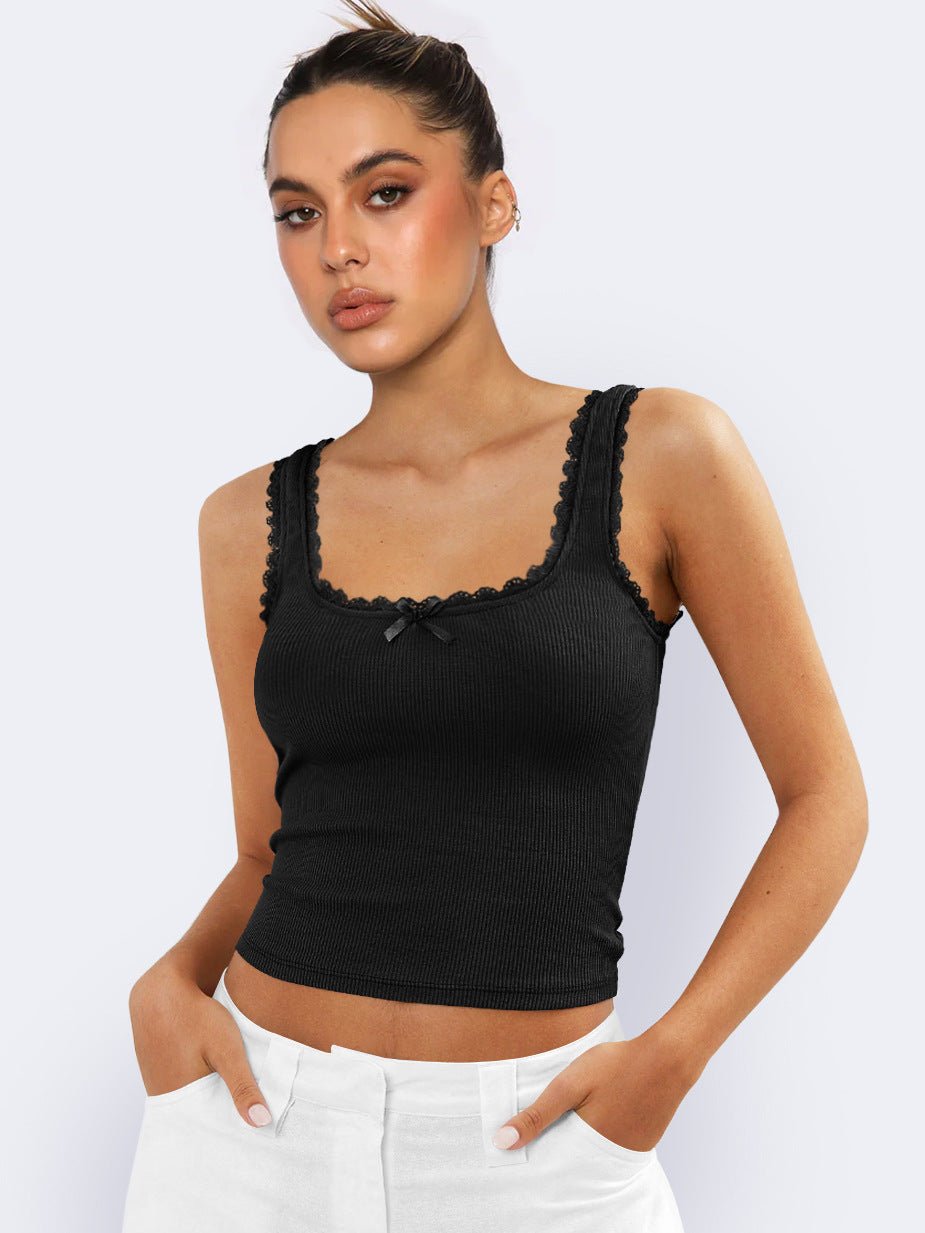 Glendora | Chic Ribbed Knit Tank Top for Women