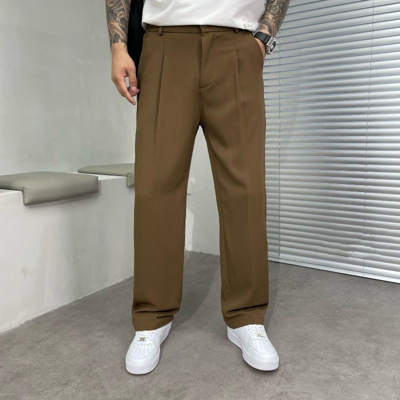 Montgomery | Men's Relaxed Wide-Leg Trousers