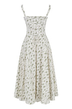 Jules | Romantic Floral Midi Dress for Women