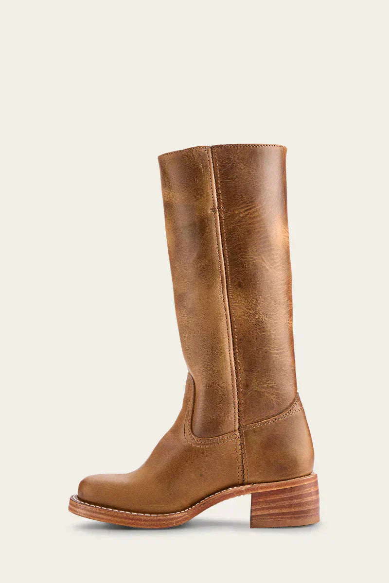Hailey | Women's Distressed Leather Pull-On Boots