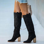 Emmaleigh | Women's Bohemian Western Block Heel Boots