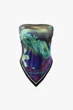 Zena | Fashion-Forward Abstract Print Two-Piece Set