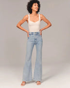 Natisha | Women's High-Waisted Flare Jeans