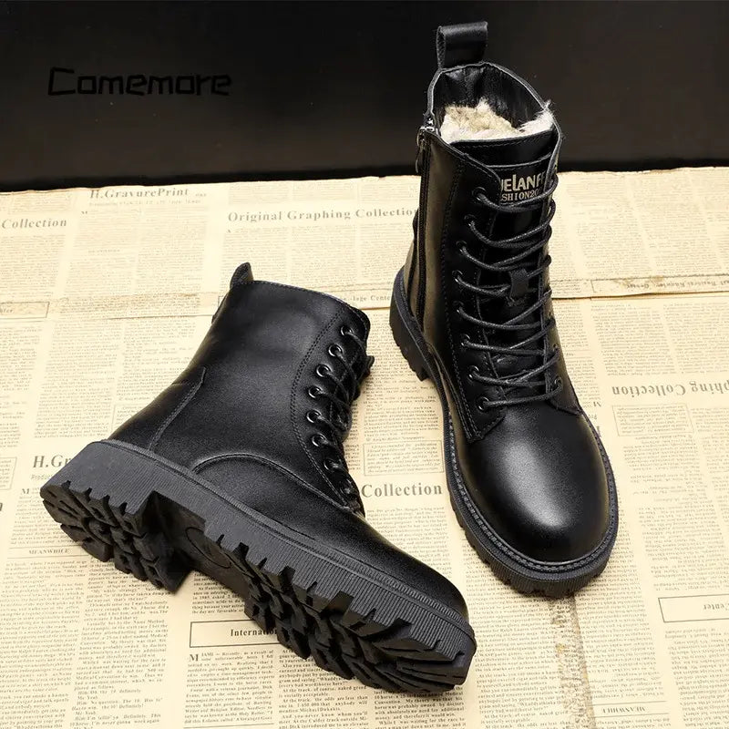 Laci Edgy Combat Boots | Stylish & Durable for Women