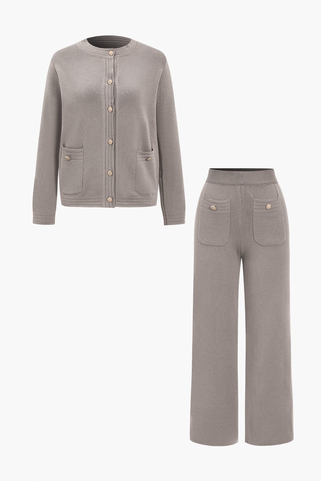 Tawni | Women's Elegant Knit Two-Piece Set