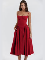 Amalia | Elegant Women Midi Dress