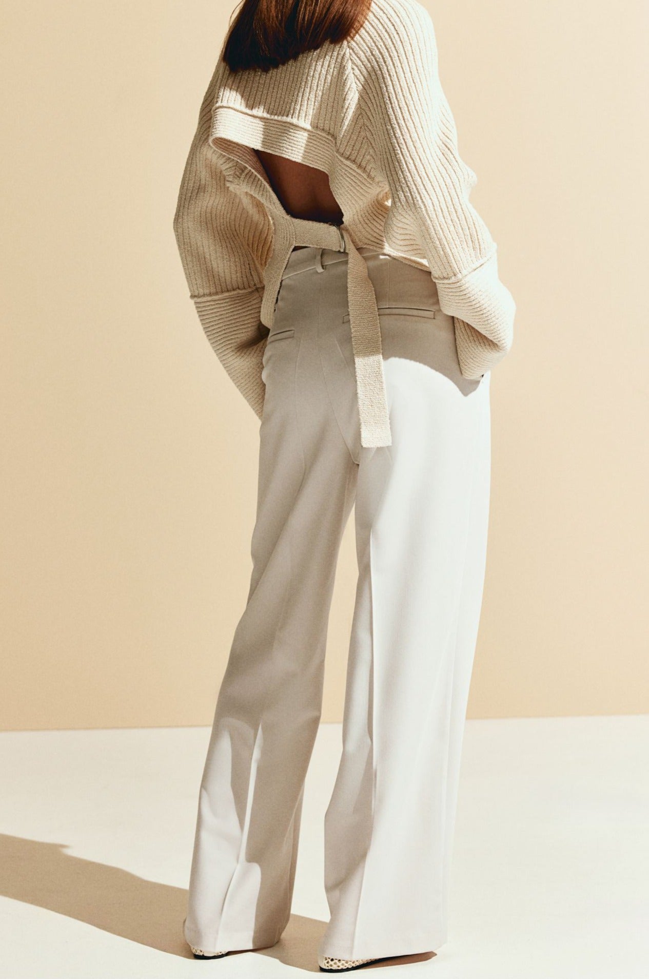 Gisel | Women Pleated Wide-Leg Trousers