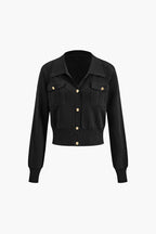 Haydee Knit Set | Chic Women's Blazer & Maxi Skirt