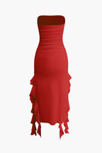 Sydney | Elegant Women's Ruffled Maxi Dress